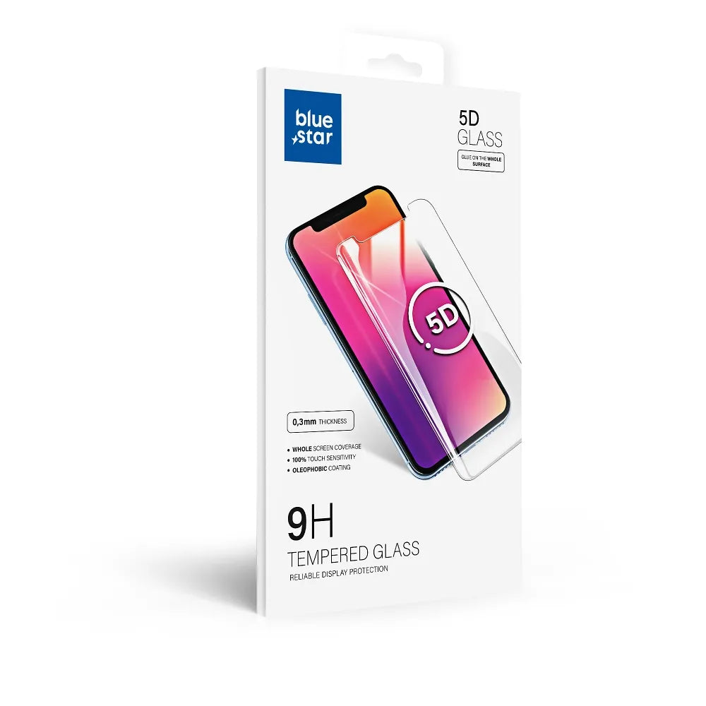 Blue Star 5D kaljeno staklo - za Samsung A25 5G (full glue/case friendly) - crno