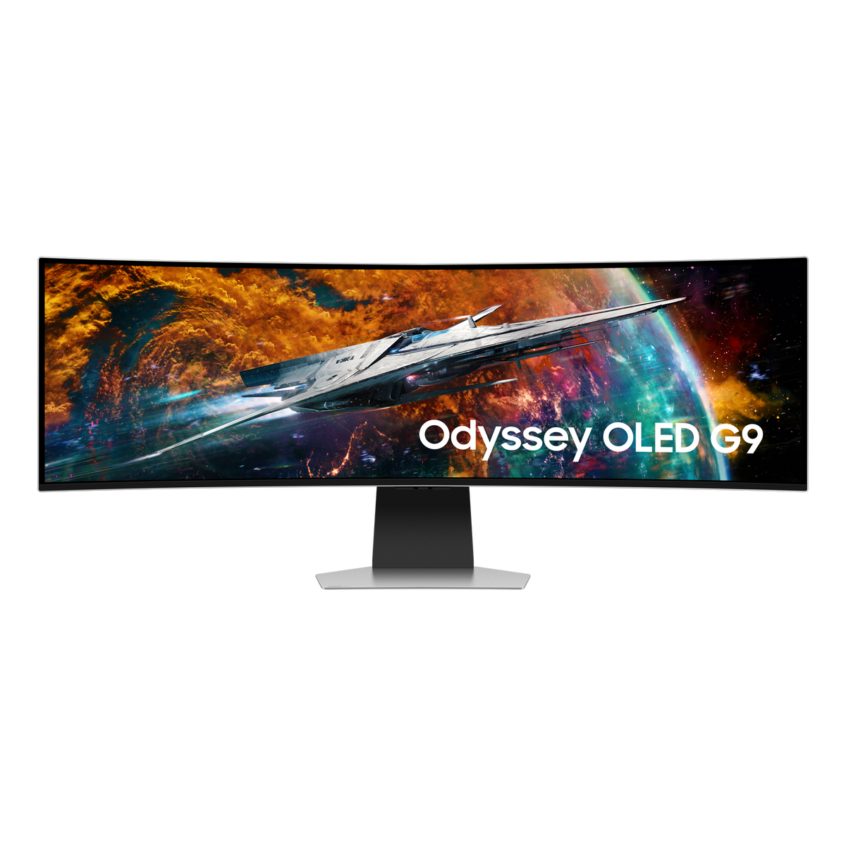 Samsung LS49DG950SU računalni monitor 124,5 cm (49") 5120 x 1440 pikseli Dual QHD OLED Srebro