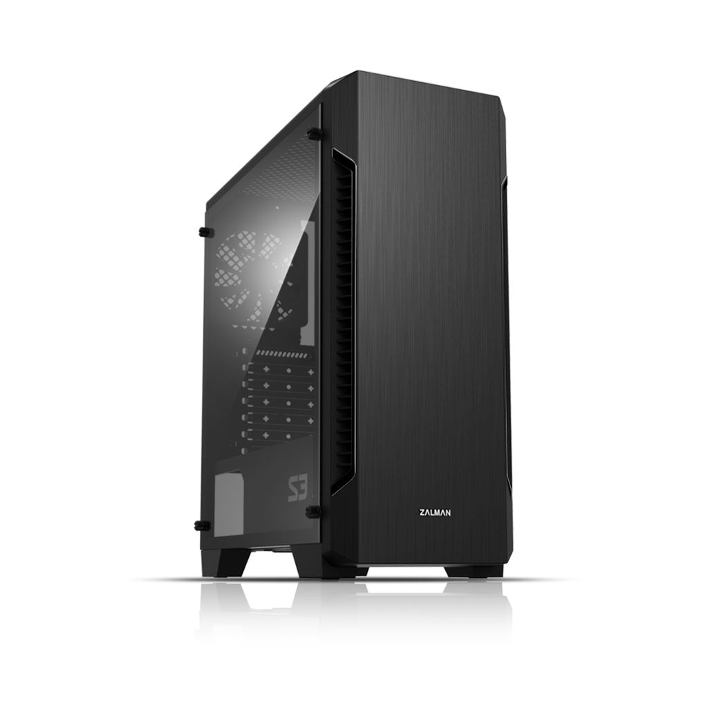 Zalman S3 računalno kućište Midi Tower Crno