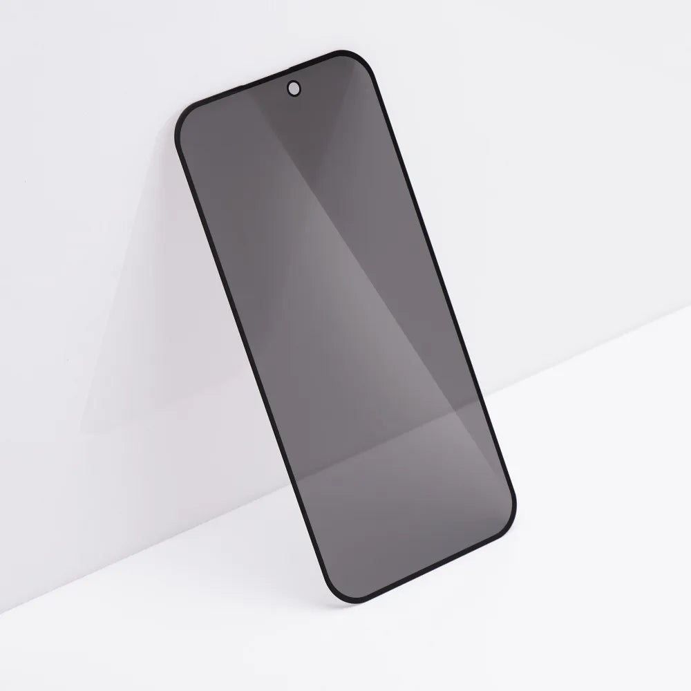 Kaljeno staklo Forcell Privacy Glass Anti-spy za iPhone 16 Pro Max crno