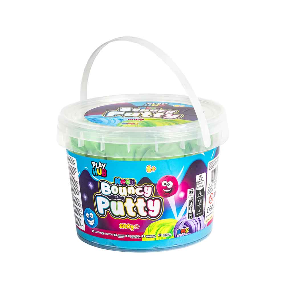 Elastična masa Bouncy Putty 600 g – Neon i Pastel varijanta - Model 01