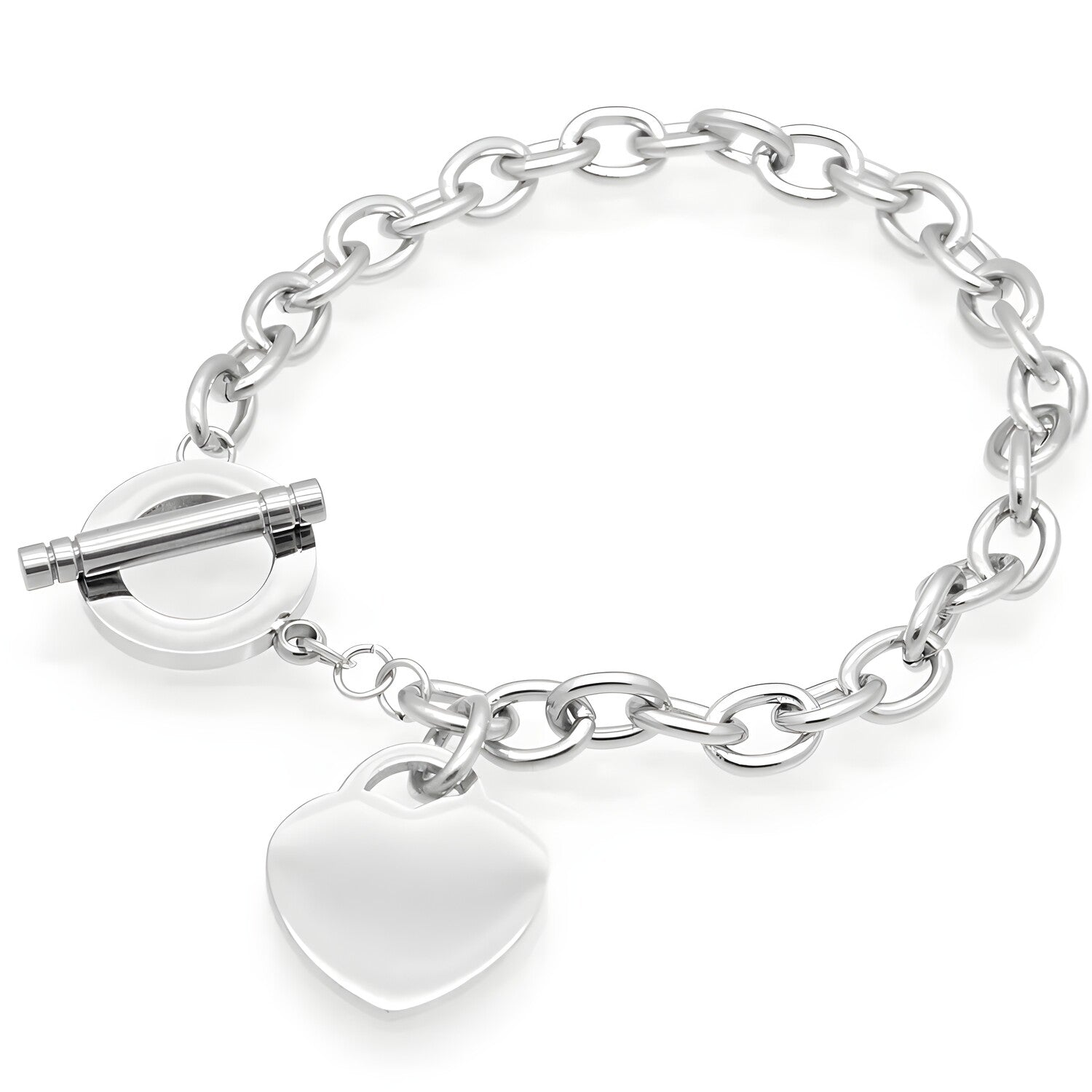Narukvica Elegant Heart - Srebrna KP28713