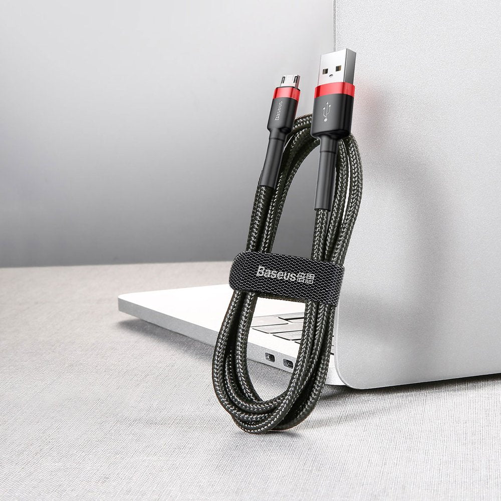Baseus USB / Micro USB QC3.0 1,5A pleteni kabel 2M
