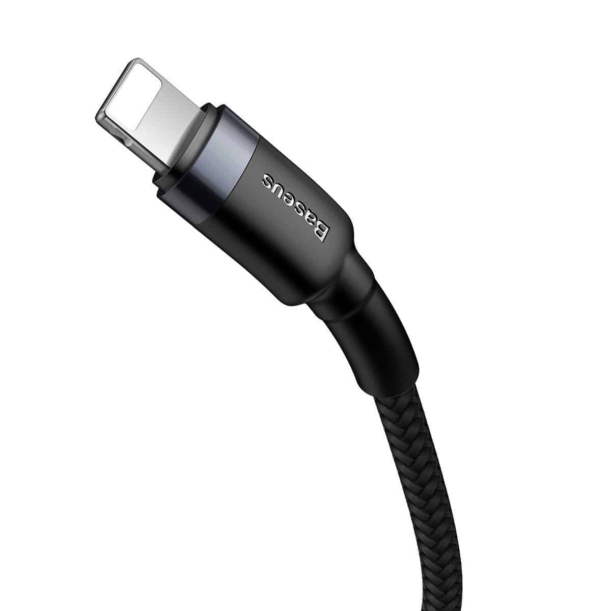 Baseus Cafule kabel Type-C na iPhone PD 18W 1m siva+crna
