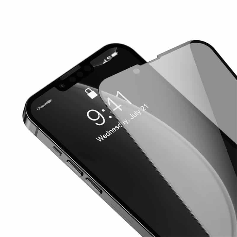 Baseus Tempered Glass Anti-spy 0.23mm za iPhone 13 Pro Max (2kom)