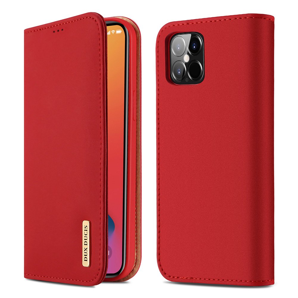 DUX DUCIS Wish Bookcase futrola od prave kože za iPhone 12 Pro Max