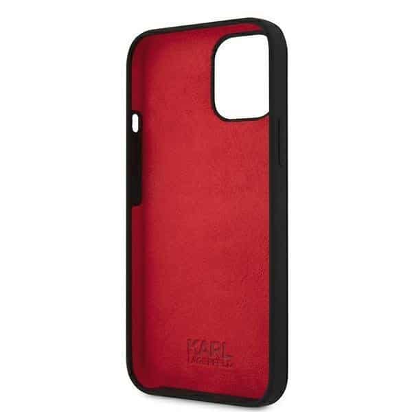 Karl Lagerfeld originalna Silicone Stack Logo maska za iPhone 13 mini