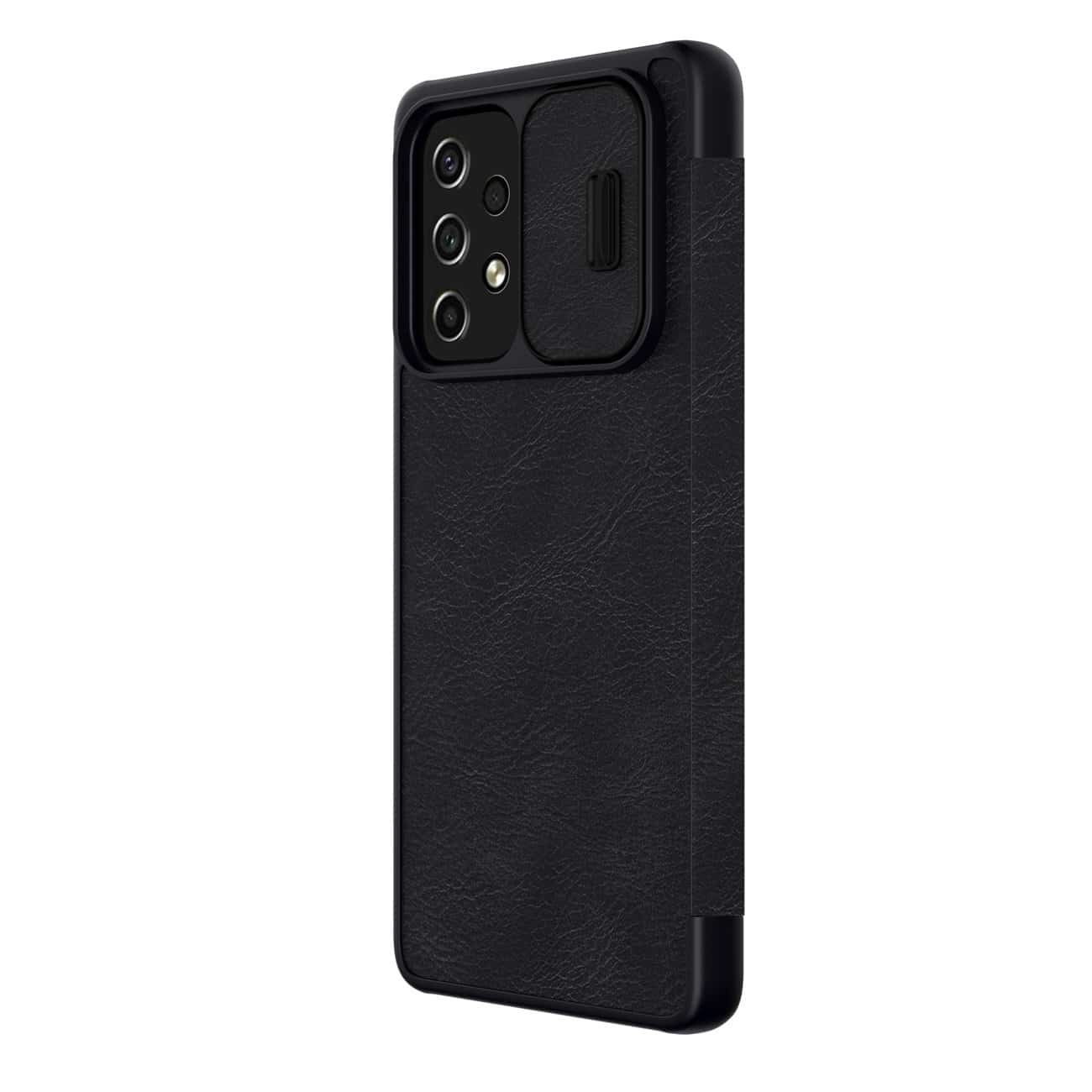 Nillkin Qin Pro kožna futrola za Samsung Galaxy A53 5G crna
