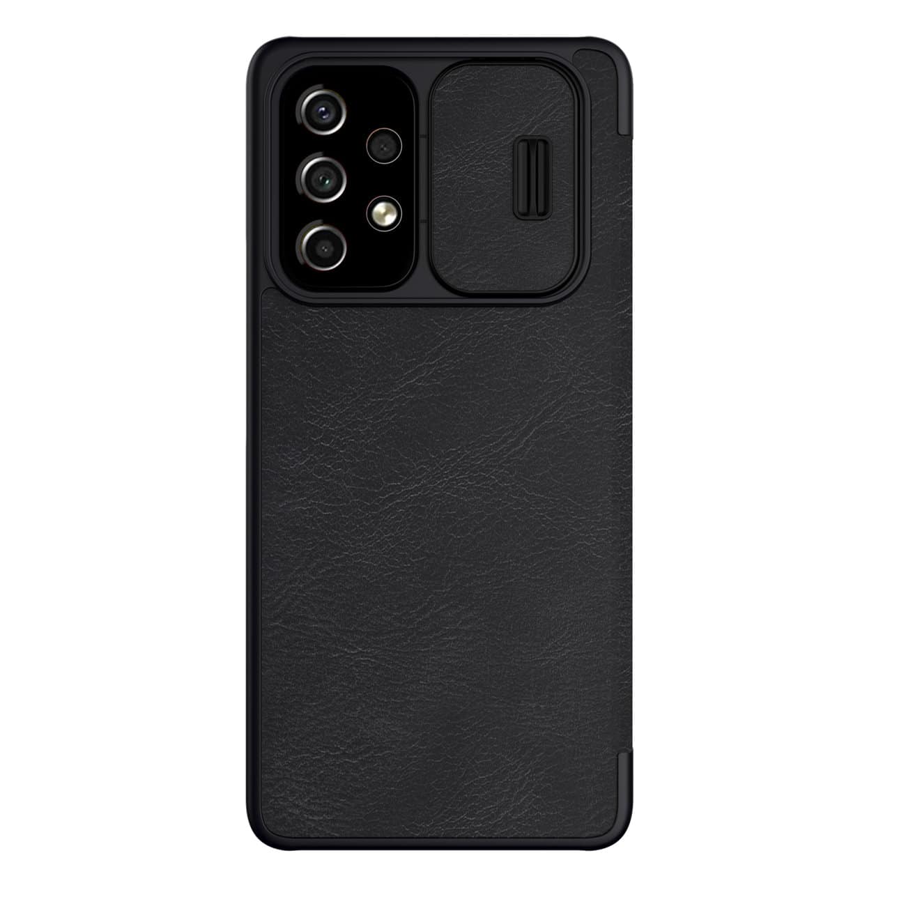 Nillkin Qin Pro kožna futrola za Samsung Galaxy A53 5G crna