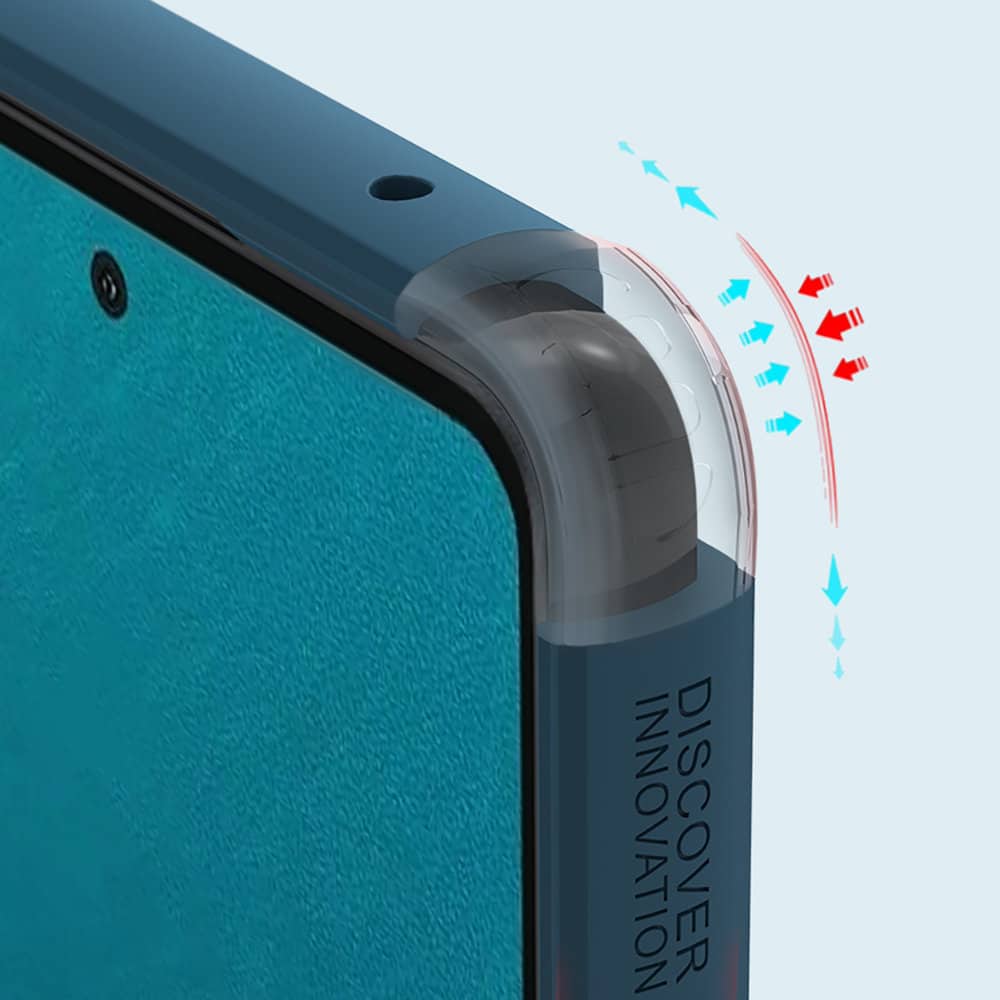 Nillkin Super Frosted Shield Pro izdržljiva maska za Samsung Galaxy A53 5G plava
