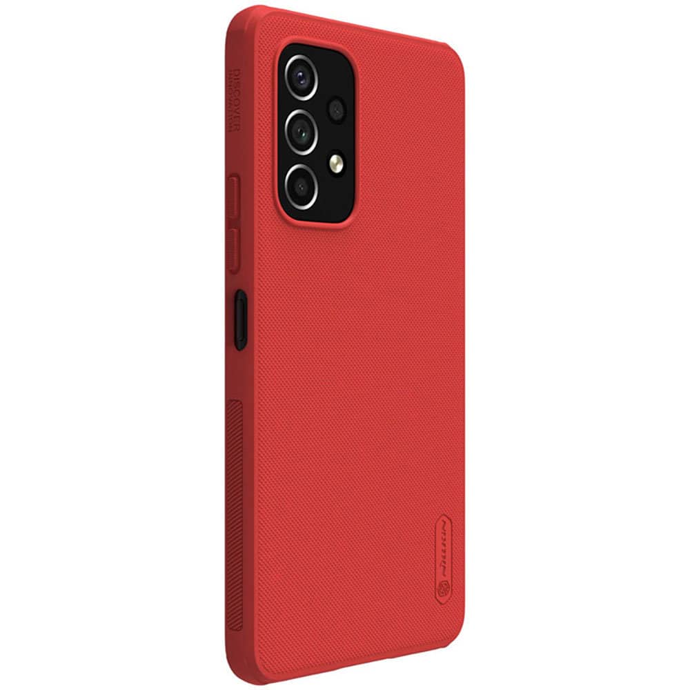 Nillkin Super Frosted Shield Pro izdržljiva maska za Samsung Galaxy A53 5G crvena