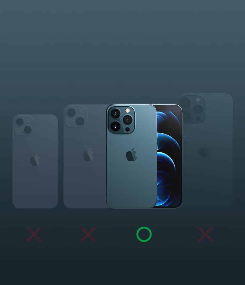 Ringke Air ultra tanka gel TPU maska za iPhone 13 Pro crna