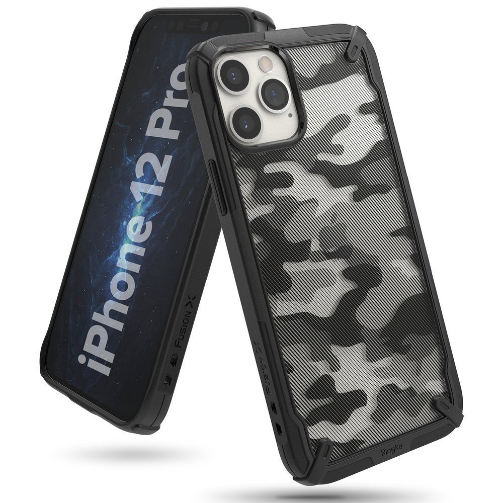 Ringke Fusion X Design futrola za iPhone 12 Pro / iPhone 12 Camo
