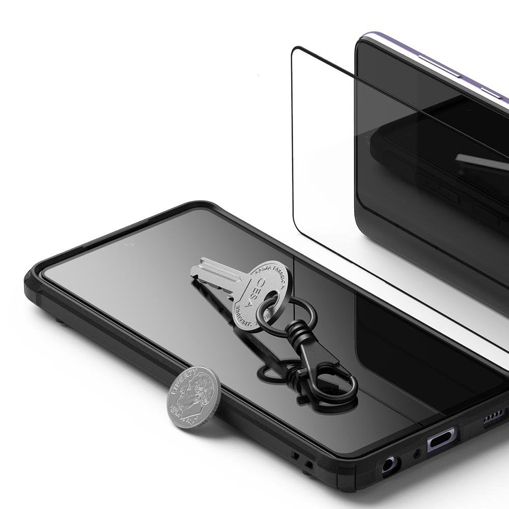 Ringke Invisible Defender ID staklo Kaljeno staklo 2,5D 0,33 mm za Samsung Galaxy A72