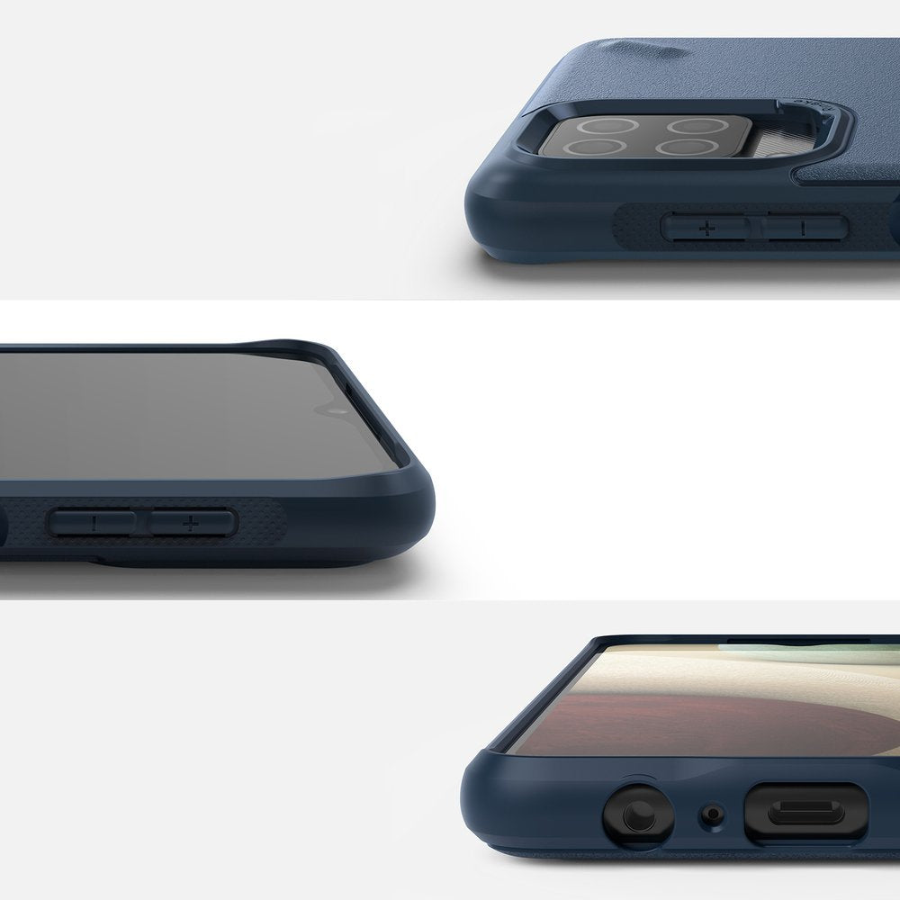 Ringke Onyx izdržljiva TPU maska za Samsung Galaxy A12 / Galaxy M12 tamnoplava