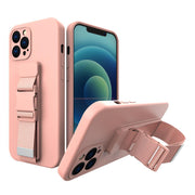 Futrola Rope Case za Apple iPhone 13 - Roza KP39567