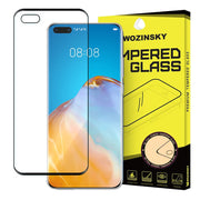 Kaljeno staklo zaštitnik zaslona s okvirom za Huawei P40