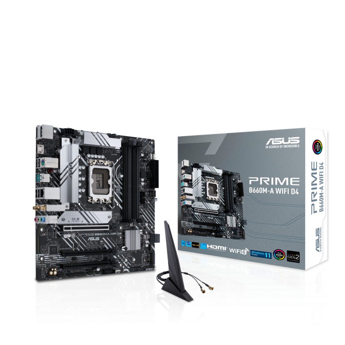 ASUS PRIME B660M-A WIFI D4 Intel B660 LGA 1700 Mikro ATX