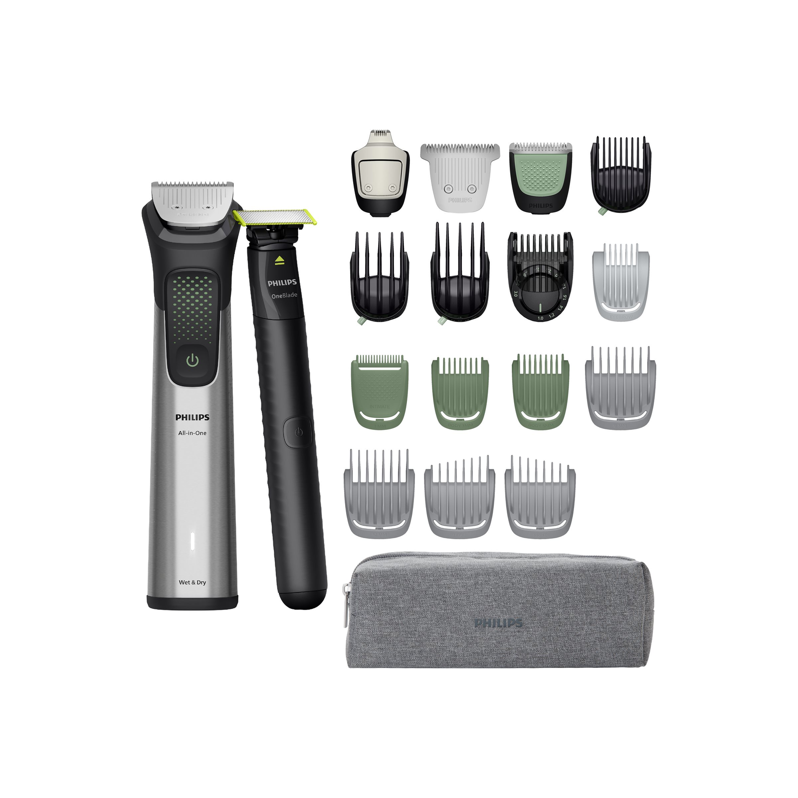 Philips MG9557/15 šišač za kosu Srebro Litij ion (Li-Ion)