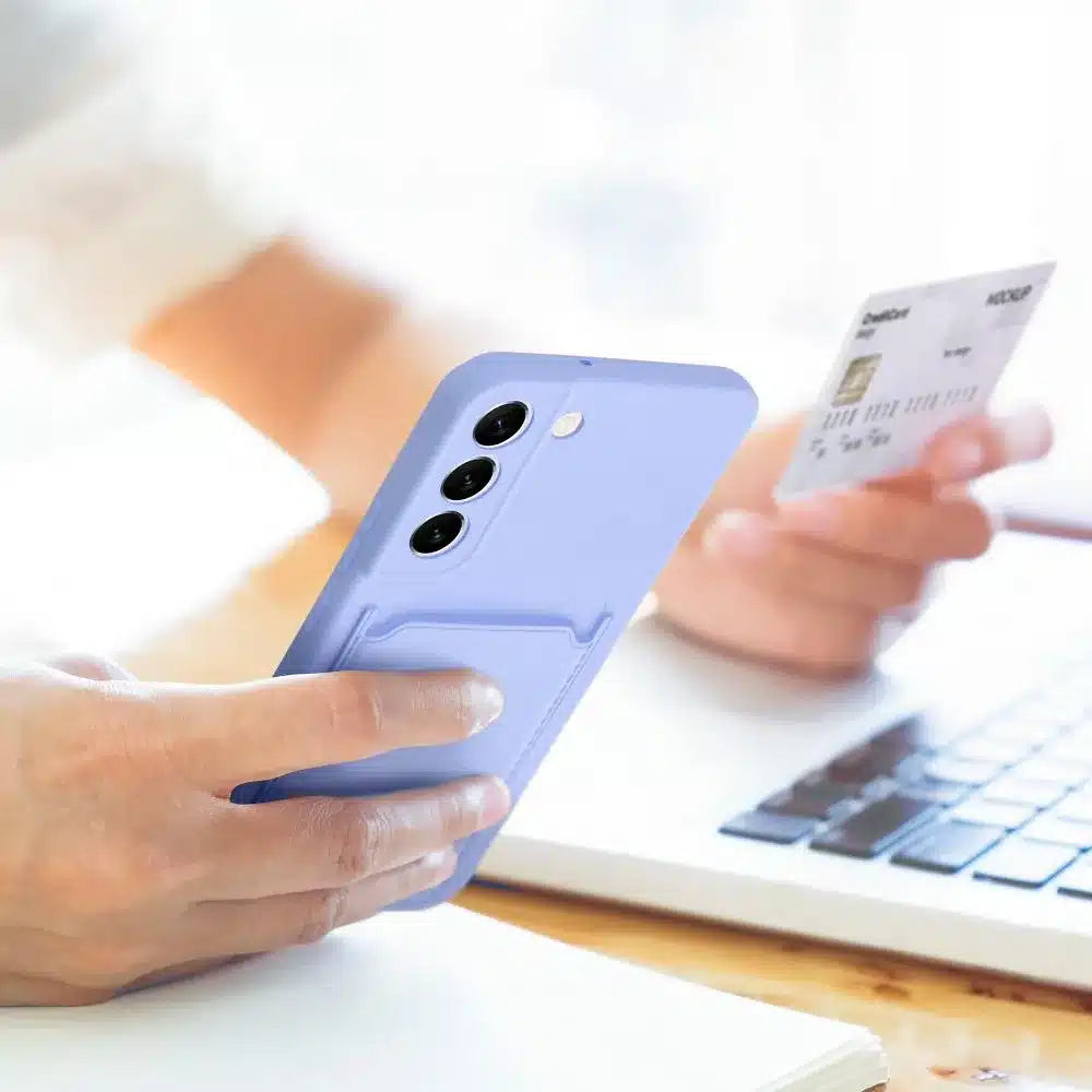 CARD CASE za SAMSUNG GALAXY A35 5G ljubičasta