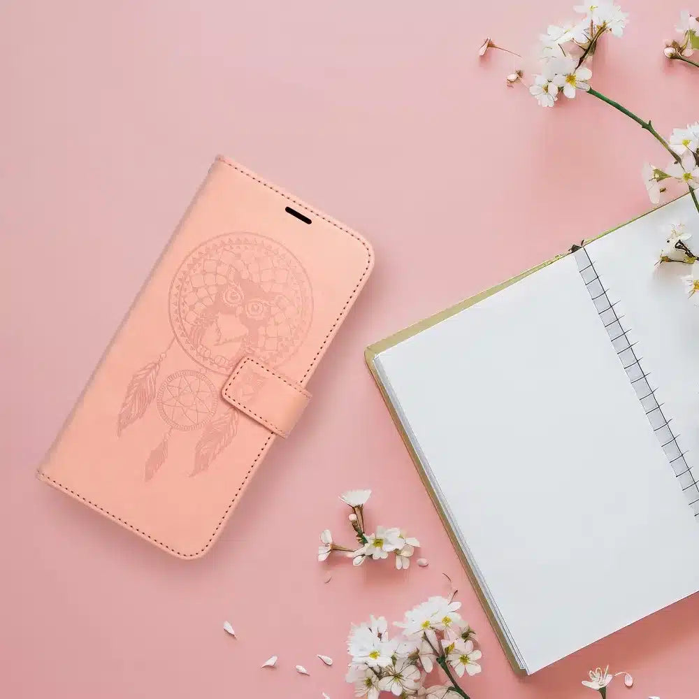 MEZZO Book case preklopna torbica za SAMSUNG GALAXY A55 5G dream catcher peach fuzz