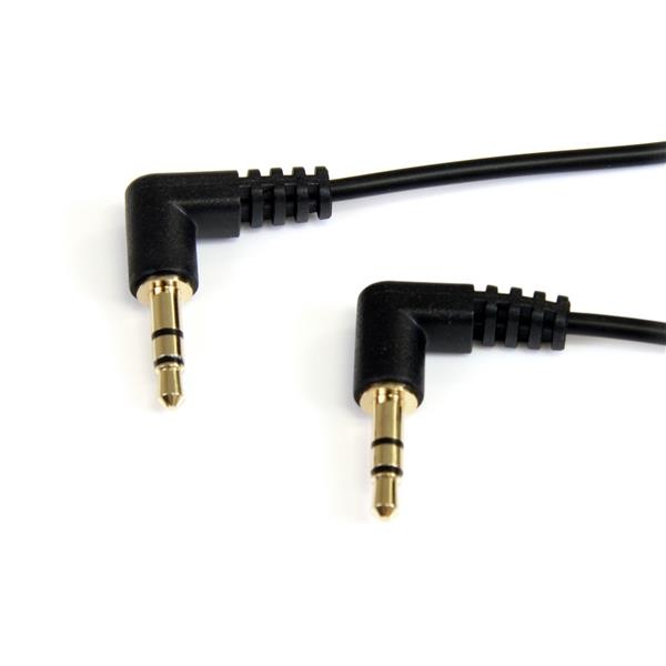 StarTech.com MU3MMS2RA audio kabel 0,91 m 3.5mm Crno