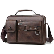 Muška Crossbody Torba WEIXIER FL-35524 - Tamno Smeđa KP35524
