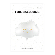 Folija balon oblak, Balon folija na oblak 51x35.5cm