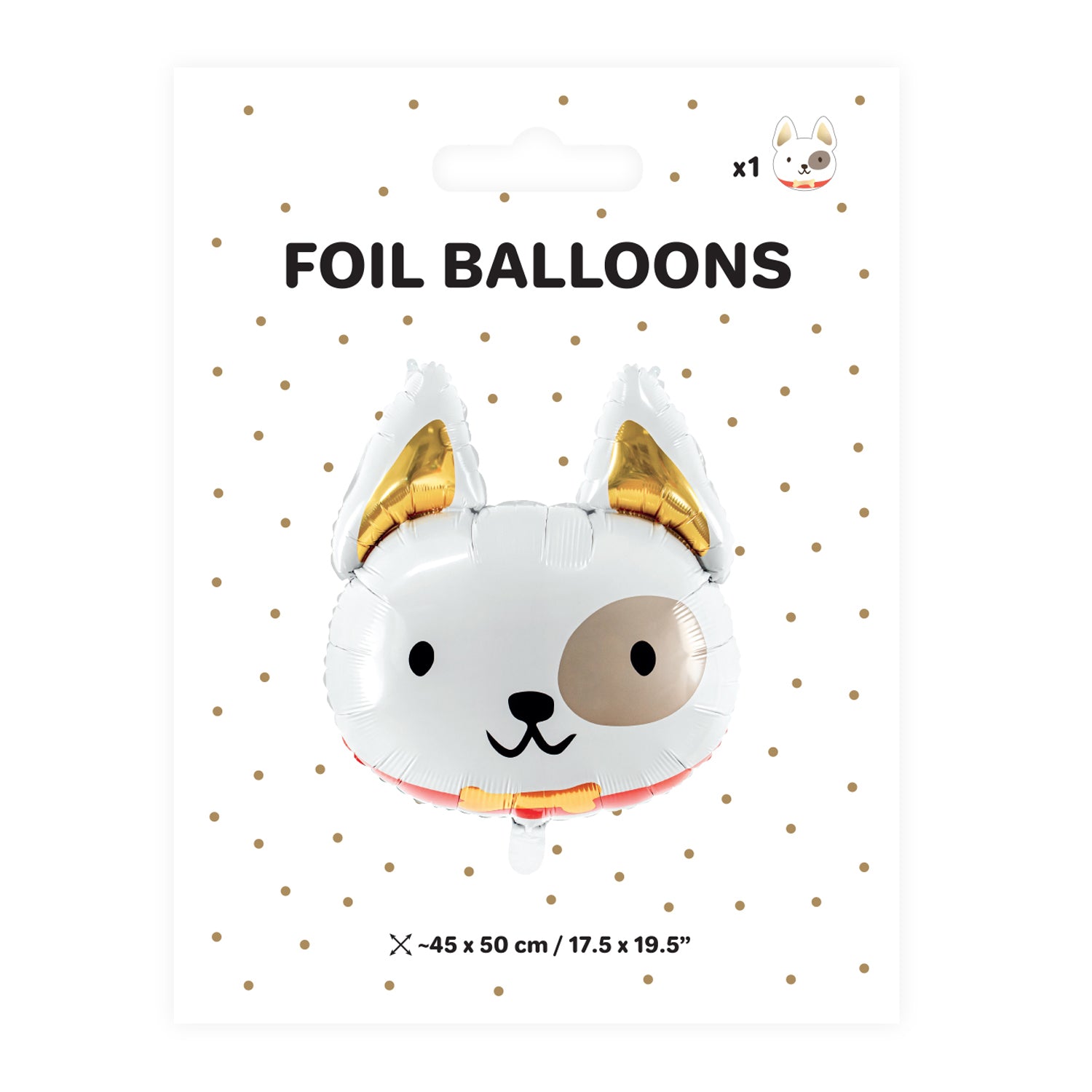Folija balon pas, Balon folija na psa 45x50cm