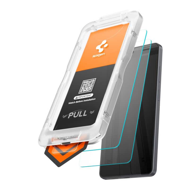 Spigen GlastR EZ FIT Pro HD kaljeno staklo za Samsung Galaxy S26 (2 kom.) AGL11095