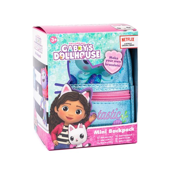 Gabby’s Dollhouse privjesak i mini ruksak Bijela