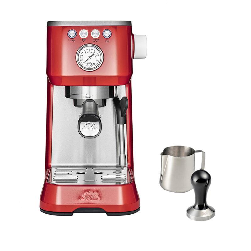 Solis Barista Perfetta Plus Red Espresso Machine