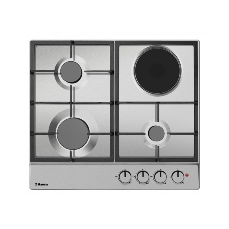 Hansa ploča za kuhanje  BHMI610302, komb,3 plin+1 struja, inox, gus