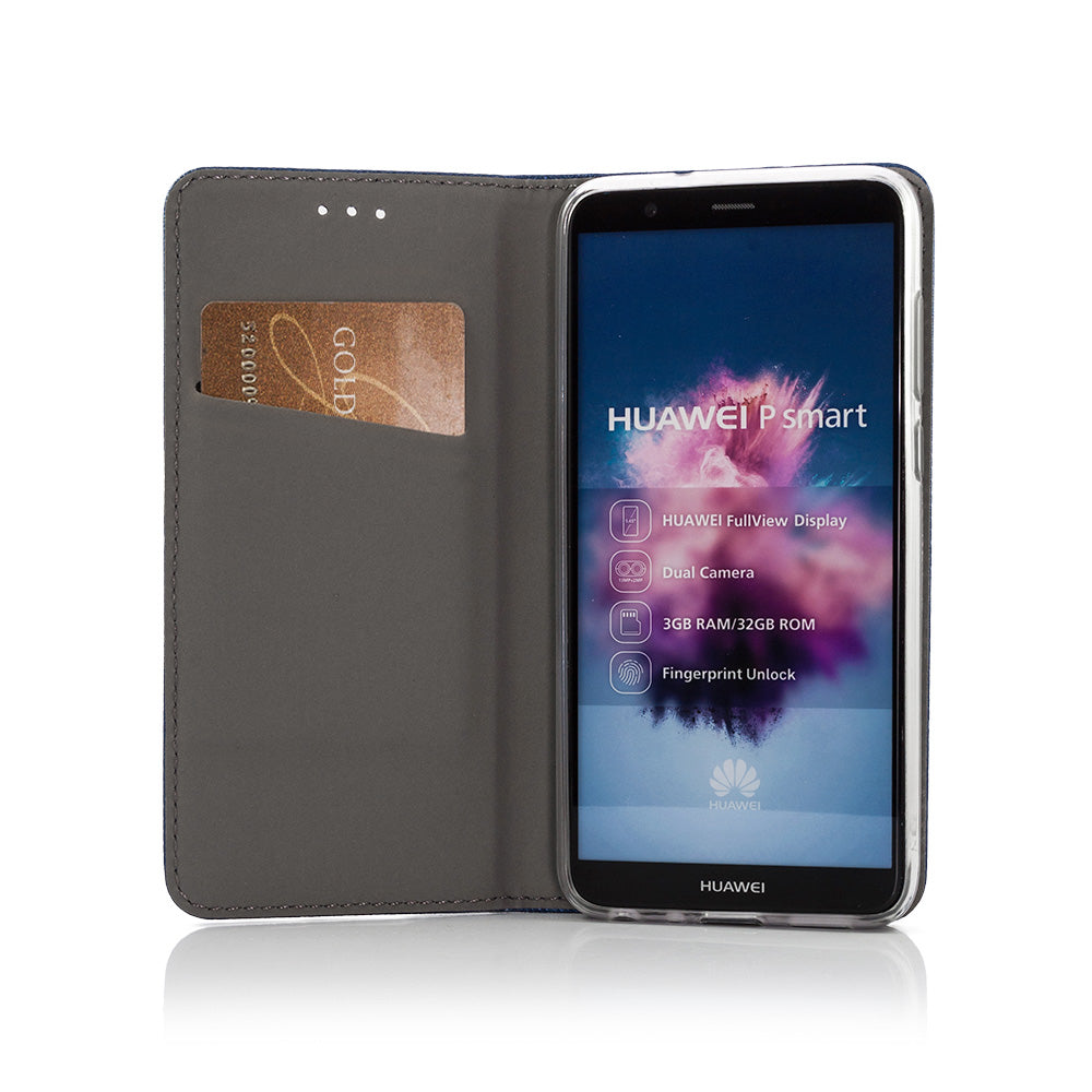 Preklopna futrola za Huawei P40 Lite E - zlatna