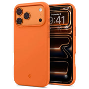 Spigen silikonska futrola s MagSafeom za Apple iPhone 17 Pro Cosmic Orange ACS11379
