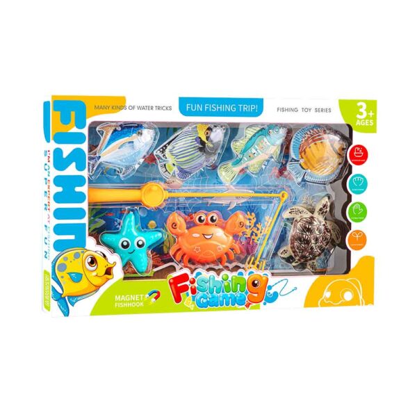 Dječja igra pecanja Fishing Game – magnetni set za kupanje i igru Model 01