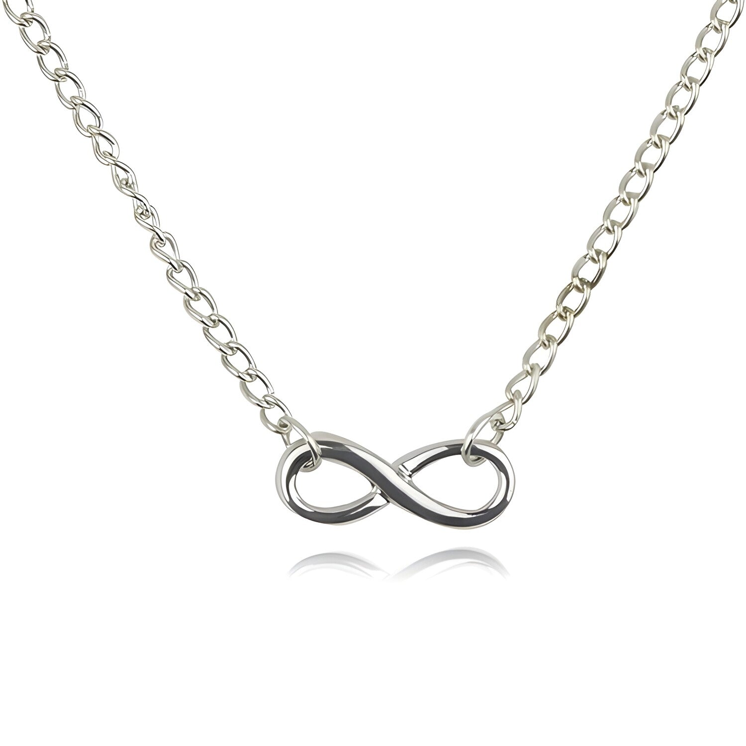 Ogrlica Infinite Chain - Srebrna KP1683