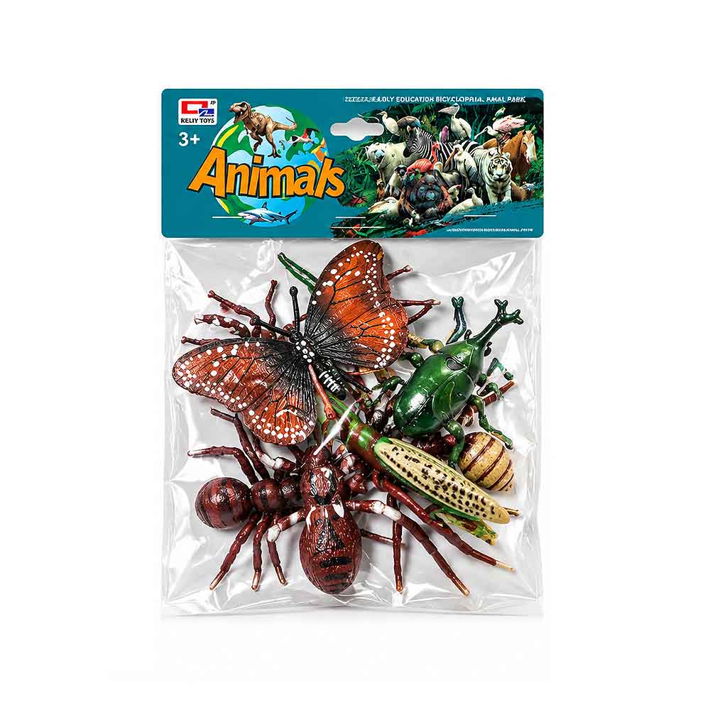 Insekti igračke Animals 6/1 – set figurica u vrećici