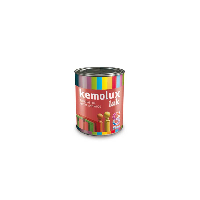 Boja lak Siva Kemolux 0.75L Chromos Svjetlost
