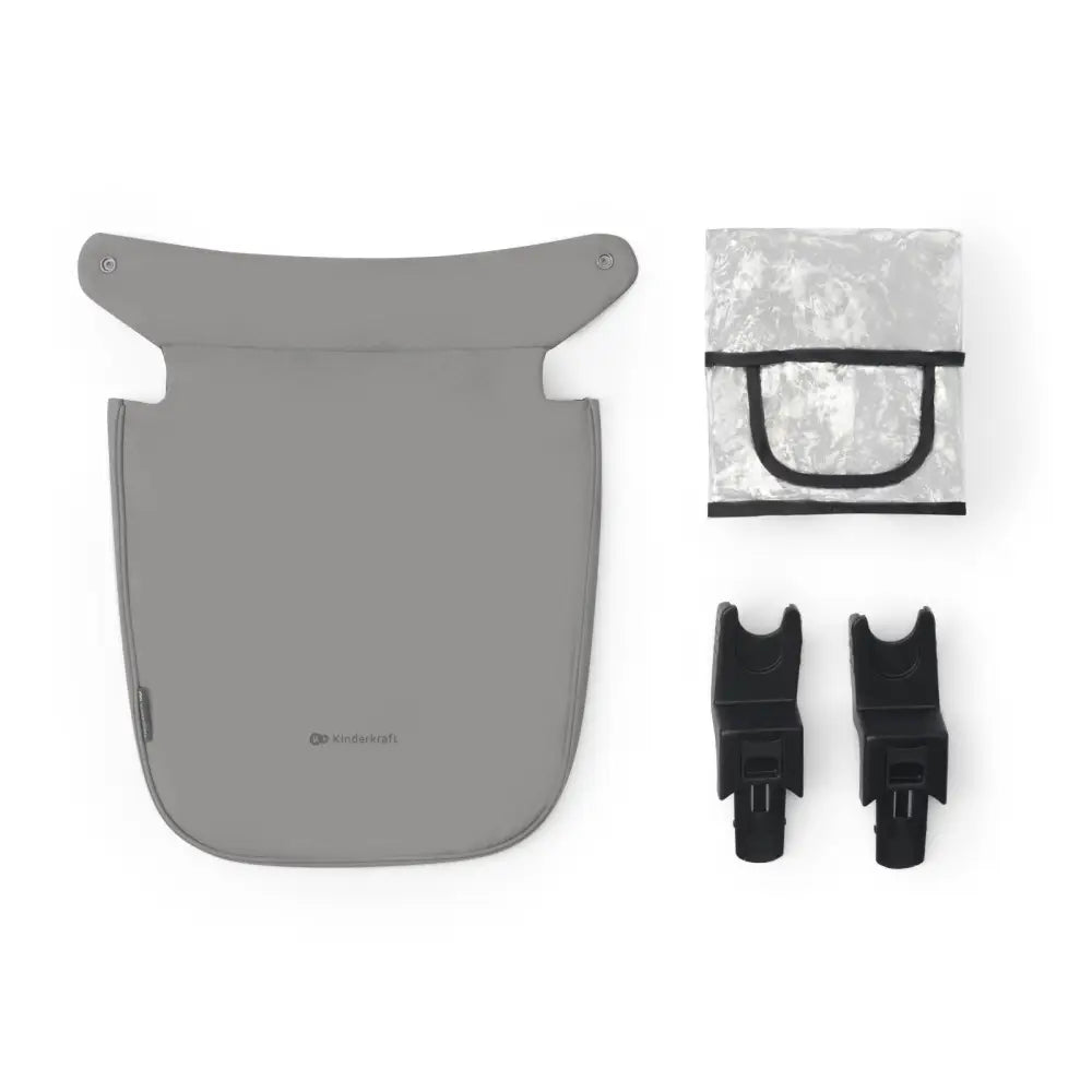 Kinderkraft Kolica NEWLY 3u1 MINK PRO, moonlight grey