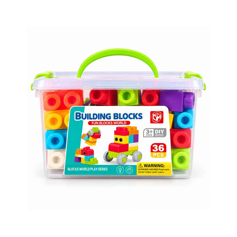 Velike kocke Big Blocks u kovčegu – 36 dijelova