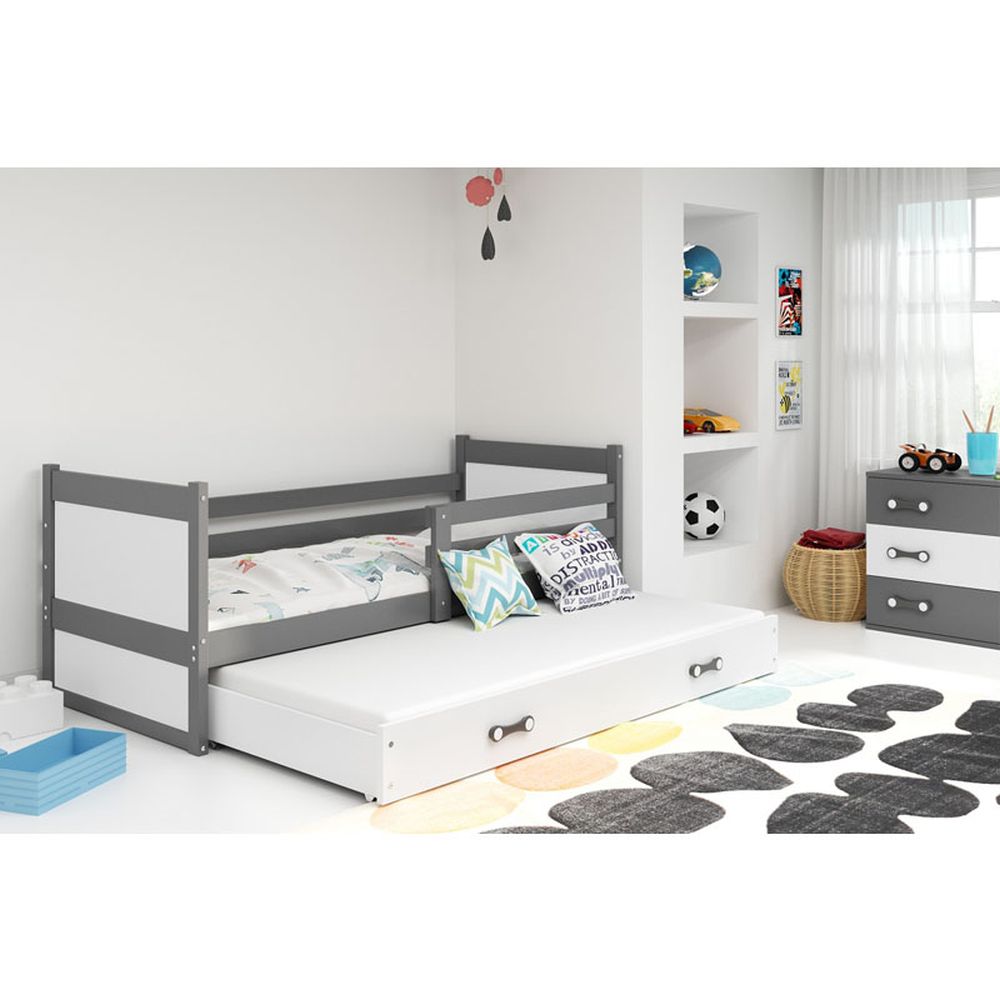 Krevet BMS Rico za 2 osobe 200x90 cm, GRF bijela