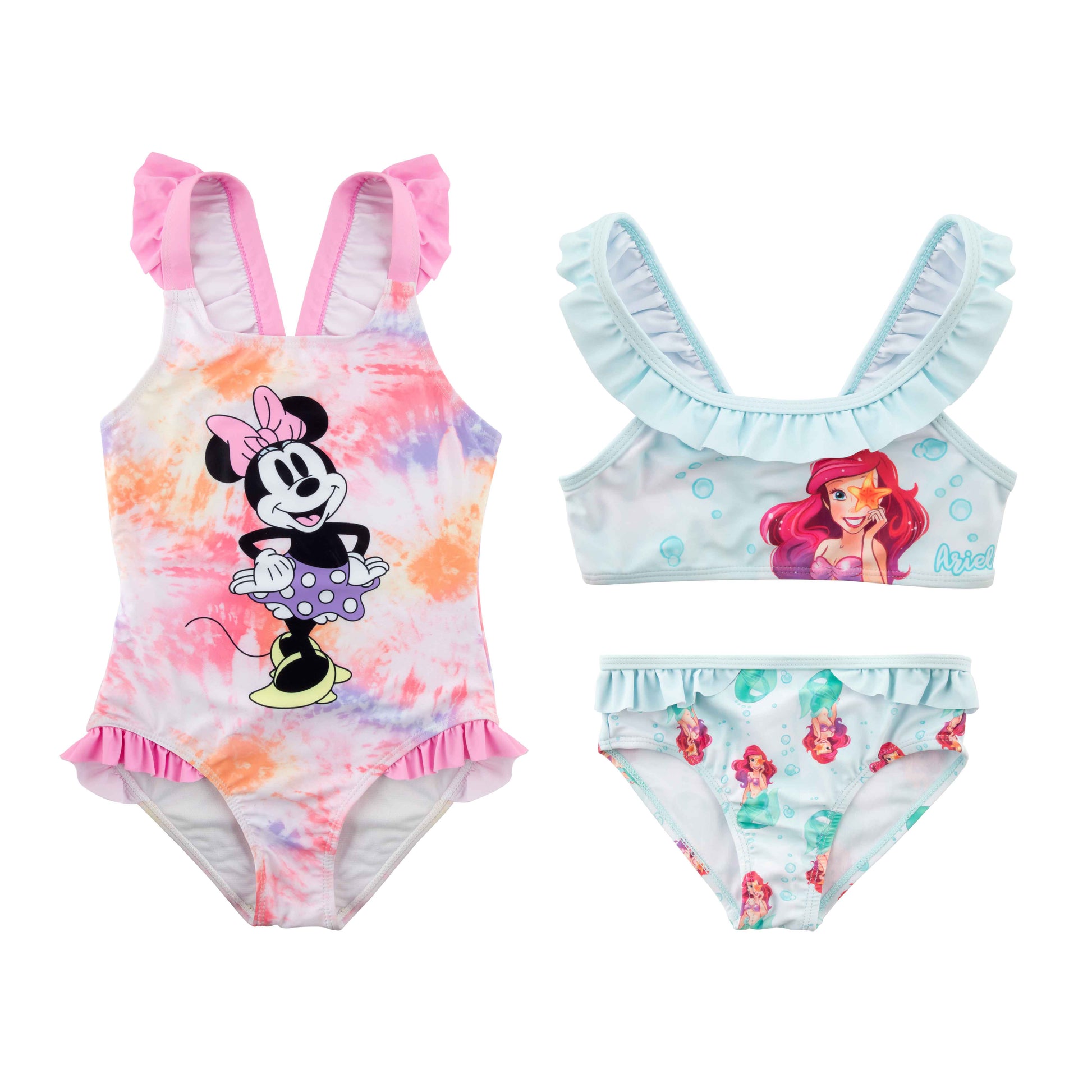 Kupaći kostim za cure Disney – Minnie i Ariel Ariel 110/116