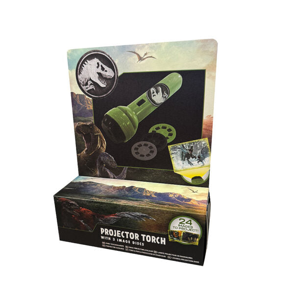 Lampa projektor Jurassic World – projiciraj dinosaure na zid