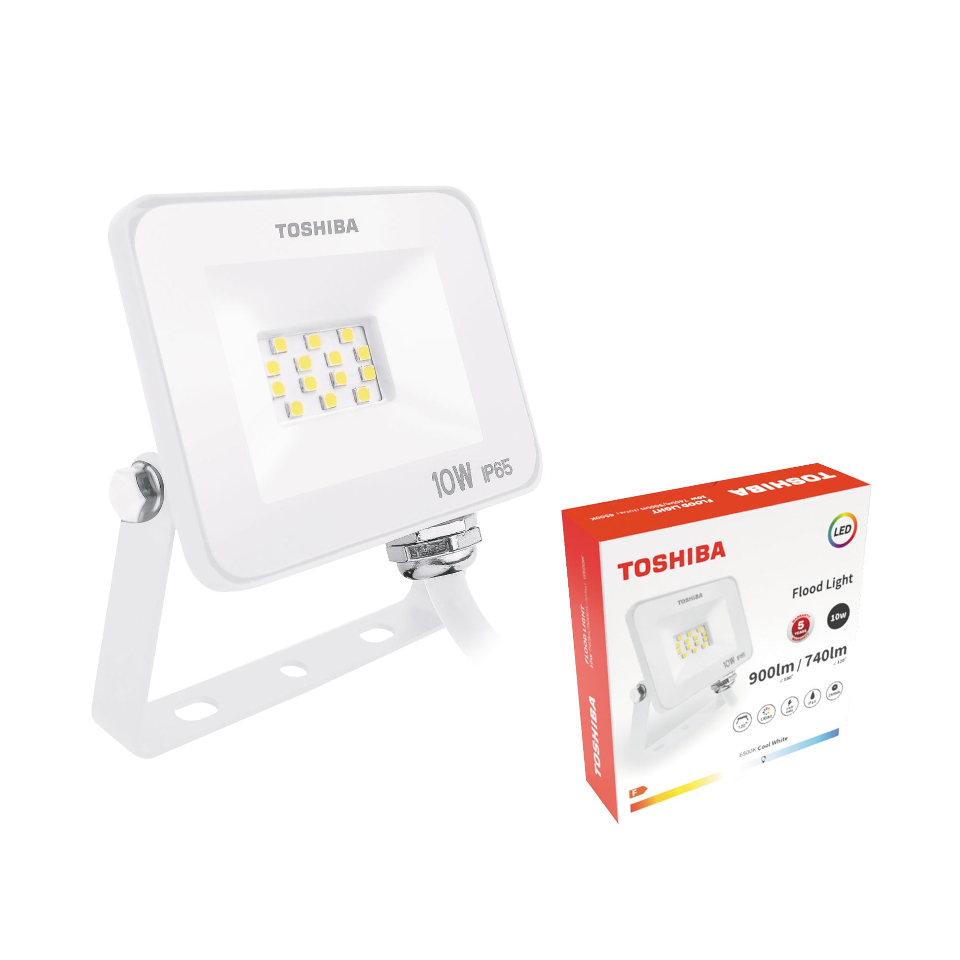 Reflektor LED SMD  10W 6500K IP65 bijeli TOSHIBA