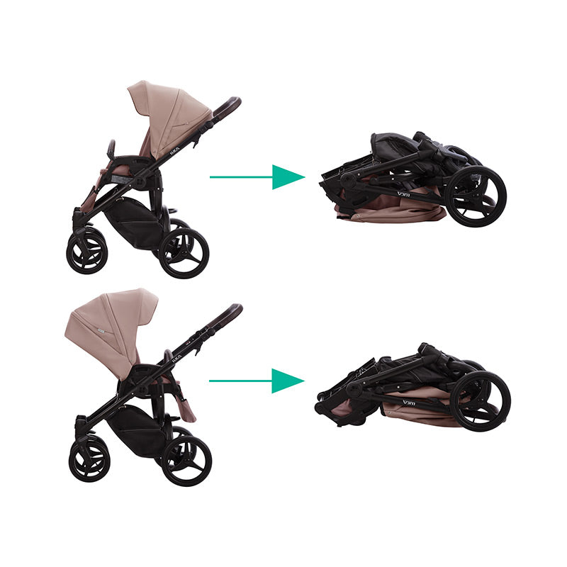 Dječja kolica Bebetto Luca Pro 32/CZA 3u1 B