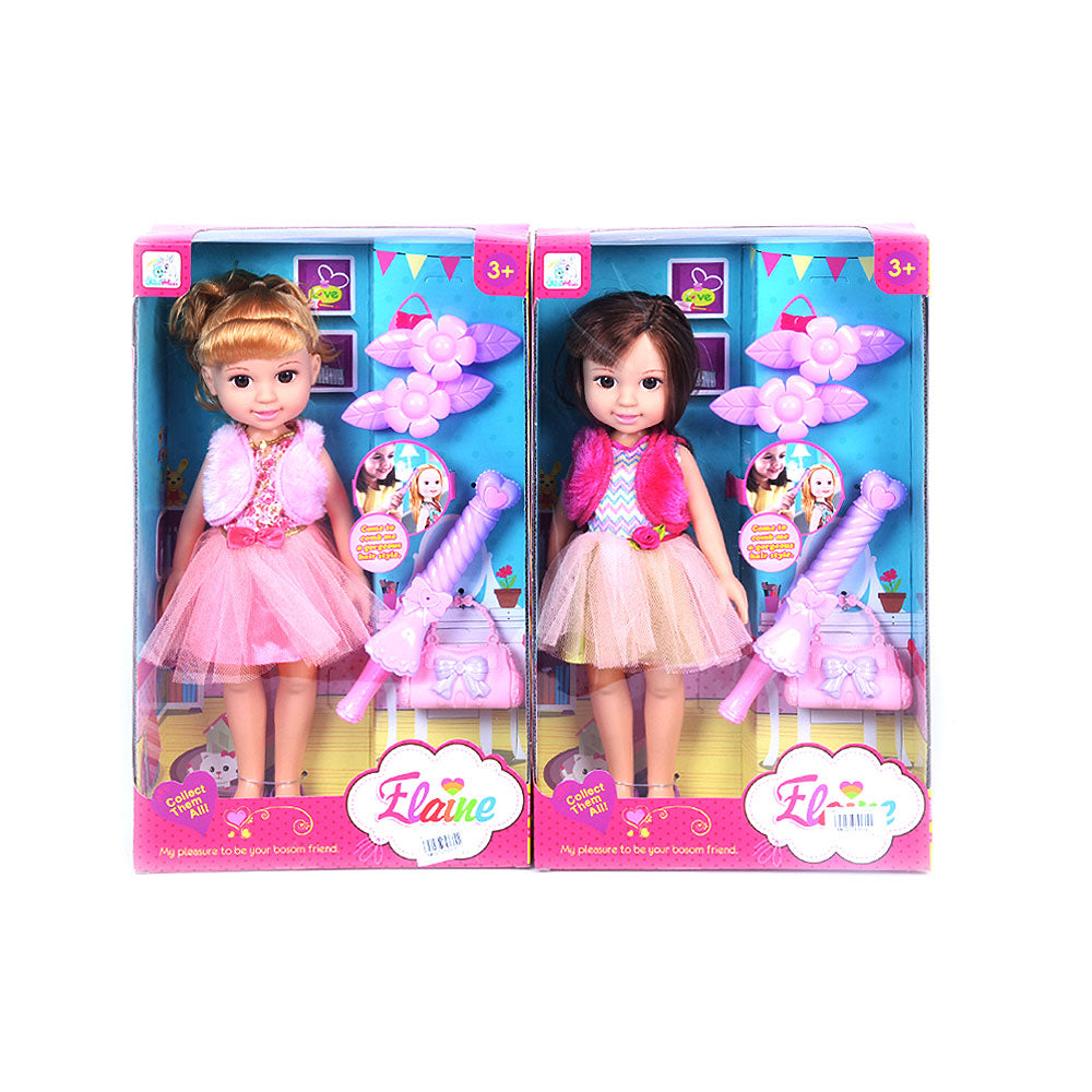 Lutka u bundi – Beautiful Doll (4 boje) Plava