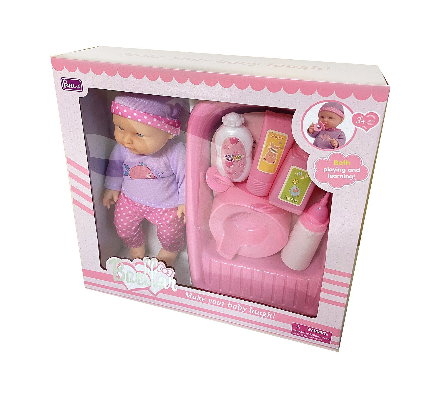 Lutka u bundi – Beautiful Doll (4 boje) Žuta