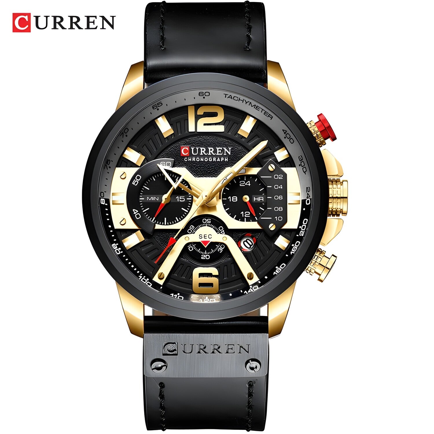 Sat LU-5431 CURREN - Crni / Zlatni KP5431