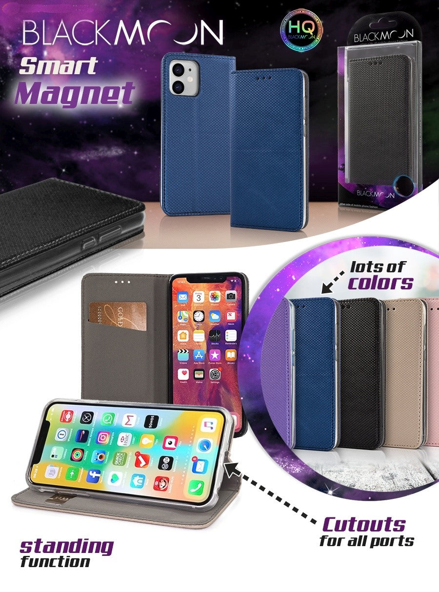 Preklopna futrola Blackmoon Premium za Apple iPhone 7/8 / SE 2020 crna
